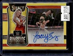 Lacey Evans [Gold Prizm] #RA-LEV Wrestling Cards 2022 Panini Select WWE Ringside Action Signatures Prices