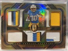 Austin Ekeler [White Gold] #ML-15 Football Cards 2023 Panini Gold Standard Mother Lode Prices