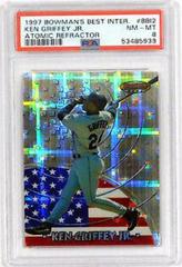 Ken Griffey Jr. [Atomic Refractor] Baseball Cards 1997 Bowman's Best International Prices
