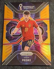 Pedri [Orange] #25 Soccer Cards 2022 Panini Prizm World Cup Phenomenon Prices