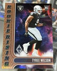 Tyree Wilson [Bronze] #RIS-5 Football Cards 2023 Panini Phoenix Rookie Rising Prices