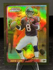 David Carr [Gold Refractor] Football Cards 2003 Bowman Chrome Prices