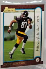 Troy Edwards [Gold] Football Cards 1999 Bowman Prices