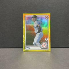 Anthony Volpe [Yellow Foil] #BD-178 Baseball Cards 2020 Bowman Draft 1st Edition Prices