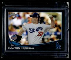 Clayton Kershaw [Black Refractor] #MB-8 Baseball Cards 2013 Topps Chrome Update Prices