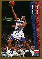 Spud Webb Basketball Cards 1992 Fleer Prices