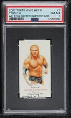 Triple H #8 Wrestling Cards 2007 Topps Heritage III WWE Allen & Ginter Superstars Prices