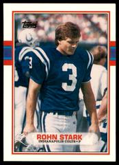 Rohn Stark Football Cards 1989 Topps Traded Prices