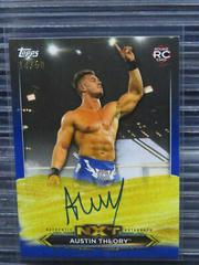 Austin Theory [Blue] Wrestling Cards 2020 Topps WWE NXT Roster Autographs Prices