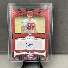 Cade Otton [Red] #RS-CO Football Cards 2022 Panini Certified Rookie Signatures Prices