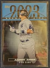 Aaron Judge [Blue] #23GH-2 Baseball Cards 2024 Topps Greatest Hits Prices