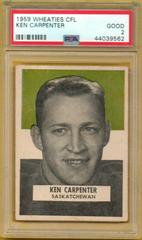 Ken Carpenter Football Cards 1959 Wheaties CFL Prices