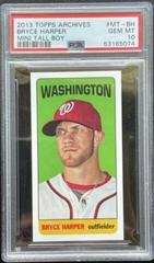 Bryce Harper #MT-BH Baseball Cards 2013 Topps Archives Mini Tall Boy Prices