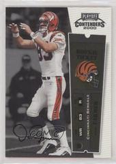 Danny Farmer [Championship Ticket Autograph] Football Cards 2000 Playoff Contenders Prices
