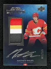 Matthew Phillips #LRPA-MP Hockey Cards 2021 SPx UD Black Lustrous Rookie Auto Patch Prices
