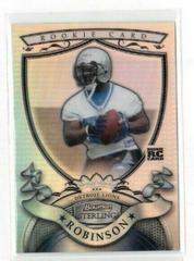 Ramzee Robinson [Refractor] Football Cards 2007 Bowman Sterling Prices