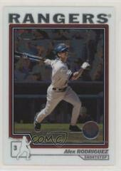 Alex Rodriguez #100 Baseball Cards 2004 Topps Chrome Prices