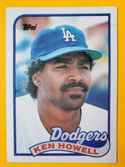 Ken Howell #93 Baseball Cards 1989 Topps Tiffany Prices