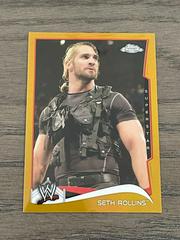 Seth Rollins [Gold] #46 Wrestling Cards 2014 Topps Chrome WWE Prices