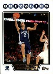 Juan Carlos Navarro #126 Basketball Cards 2008 Topps Prices