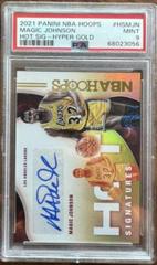 Magic Johnson [Hyper Gold] #HS-MJN Basketball Cards 2021 Panini Hoops Hot Signatures Prices