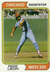Eddie Leon Baseball Cards 1974 Topps Prices