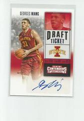 Georges Niang [Autograph Draft Ticket Blue Foil] #157 Basketball Cards 2016 Panini Contenders Draft Picks Prices