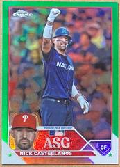 Nick Castellanos [Green] #ASGC-15 Baseball Cards 2023 Topps Chrome Update All Star Game Prices