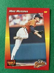 Mike Mussina Baseball Cards 1992 Panini Donruss Triple Play Prices