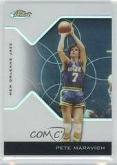 Pete Maravich [Refractor] Basketball Cards 2004 Finest Prices