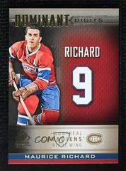 Maurice Richard [Gold] #DD-43 Hockey Cards 2020 SP Signature Edition Legends Dominant Digits Prices