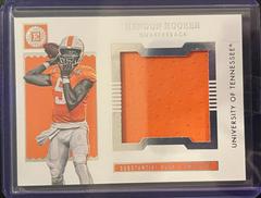 Hendon Hooker #ERS-HH Football Cards 2023 Panini Chronicles Draft Picks Encased Substantial Rookie Swatches Prices
