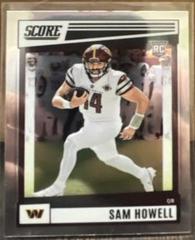 Sam Howell [Silver] #SP-304 Football Cards 2022 Panini Chronicles Score Premium Rookies Prices