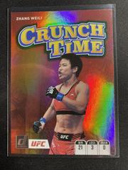 Zhang Weili [Green] Ufc Cards 2022 Panini Donruss UFC Crunch Time Prices