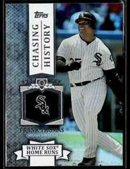 Frank Thomas [Holofoil] #CH-25 Baseball Cards 2013 Topps Chasing History Prices