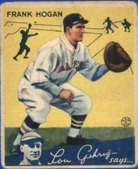 Frank Hogan #20 Baseball Cards 1934 Goudey Prices