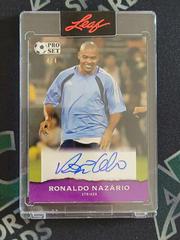 Ronaldo Nazario [Purple] #PS-RN1 Soccer Cards 2022 Pro Set Autographs Prices