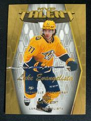 Luke Evangelista [Gold Script] #MT-79 Hockey Cards 2023 Upper Deck MVP 20th Anniversary Prices