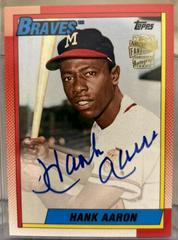 Hank Aaron Baseball Cards 2017 Topps Archives Fan Favorites Autographs Prices