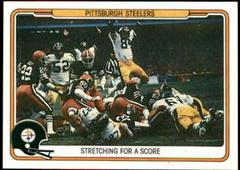 Pittsburgh Steelers [Stretching for A Score] Football Cards 1982 Fleer Team Action Prices