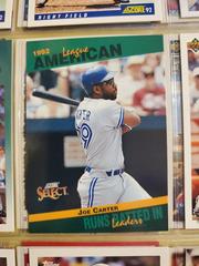 Joe Carter #32 Baseball Cards 1993 Score Select Prices