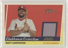Matt Carpenter Baseball Cards 2016 Topps Heritage Clubhouse Collection Relics Prices