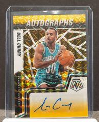 Dell Curry [Choice Black Gold] #AM-DCY Basketball Cards 2021 Panini Mosaic Autographs Prices
