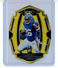 Saquon Barkley [Gold Prizm Die-Cut] #105 Football Cards 2018 Panini Select Prices