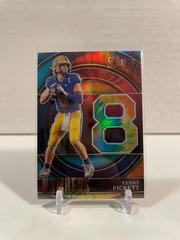Kenny Pickett [Tie Dye] #SNKP Football Cards 2022 Panini Select Draft Picks Numbers Prices