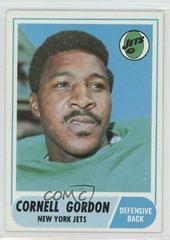 Cornell Gordon #91 Football Cards 1968 Topps Prices