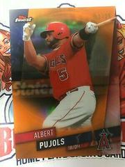Albert Pujols [Orange Refractor] Baseball Cards 2019 Topps Finest Prices