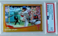 Chase Utley [Gold Refractor] #103 Baseball Cards 2013 Topps Chrome Prices