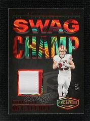 Christian McCaffrey [Red] #SC-CM Football Cards 2023 Panini Plates and Patches Swag Champ Prices