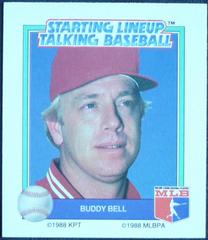 Buddy Bell Baseball Cards 1988 Kenner Starting Lineup Prices